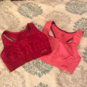 Bundle of 2 pink champion sports bras!